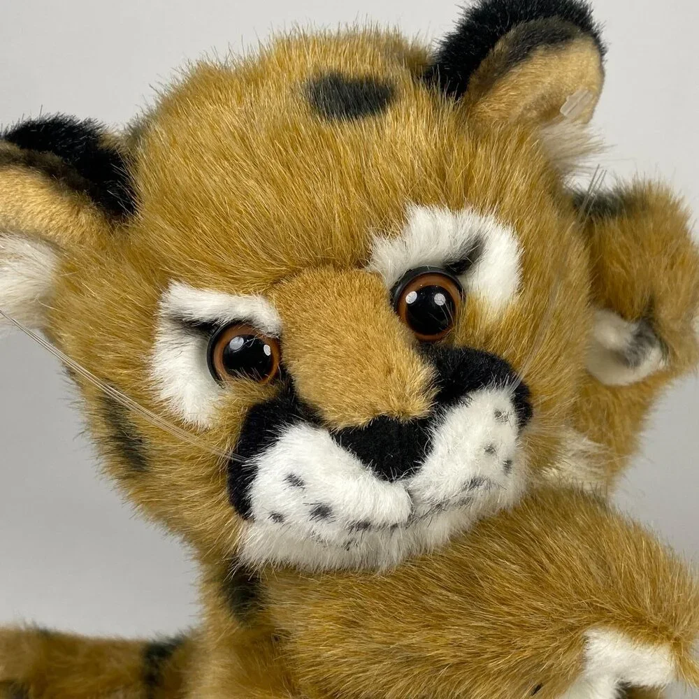 1987 Morehead Collection Endangered Younguns Cheetah Cub Plush Stuffed Animal